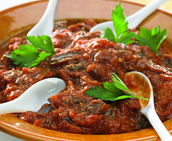 Marocký lilkový salát