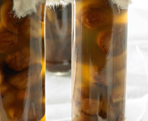 Kasztany w syropie waniliowym