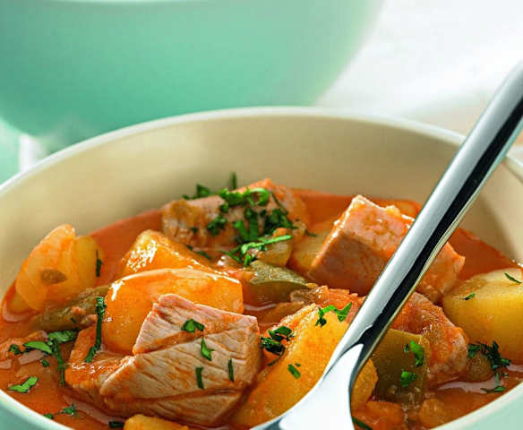 Estufado de Atum Fresco com batatas Estufado de Atum Fresco com batatas