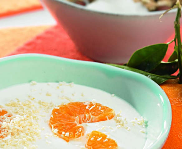 Jogurt naturalny i kokosowy