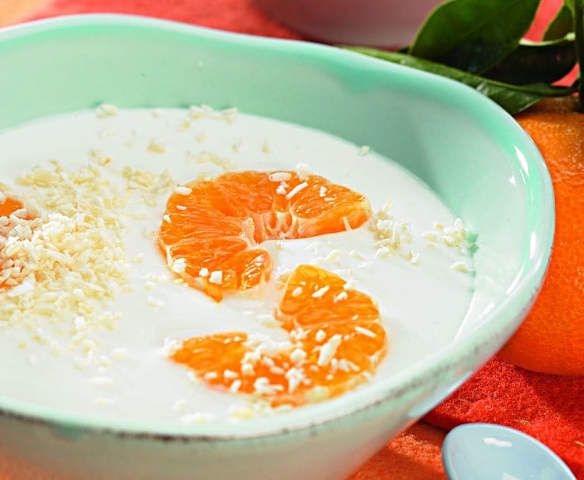 Bílý a kokosový jogurt