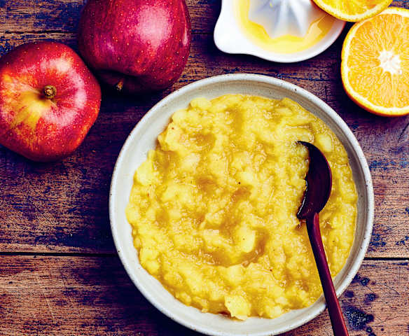 Compote de pomme et d’orange à l’anis étoilé