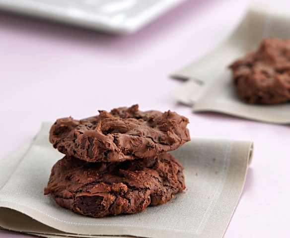 Cookies brownie de chocolate