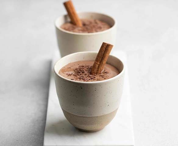 Chocolate caliente sin lactosa