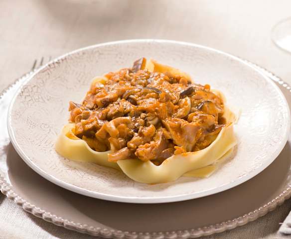 Strogonoff de shiitake