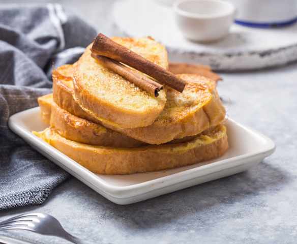 Torrijas a la plancha