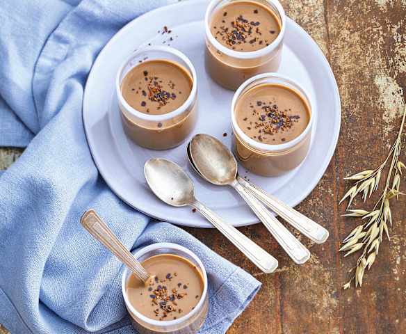 Crème dessert végétale à la chicorée et au sirop d’agave