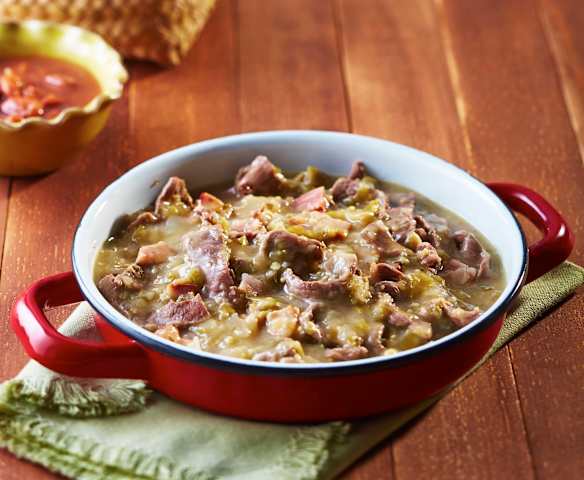 Fleisch nach Jalisco-Art in grüner Tomatillo-Sauce
