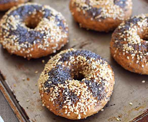 Mini bagels Mini bagels