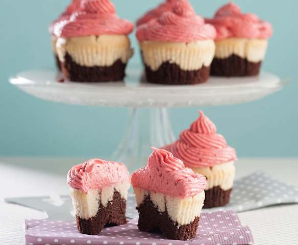 Cupcakes tricolores