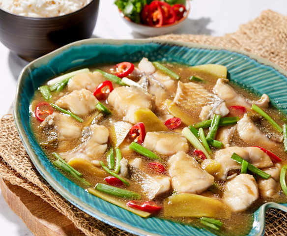 Ginger Scallion Fish Slices Ginger Scallion Fish Slices