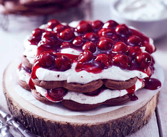 Schwarzwälder Waffeln