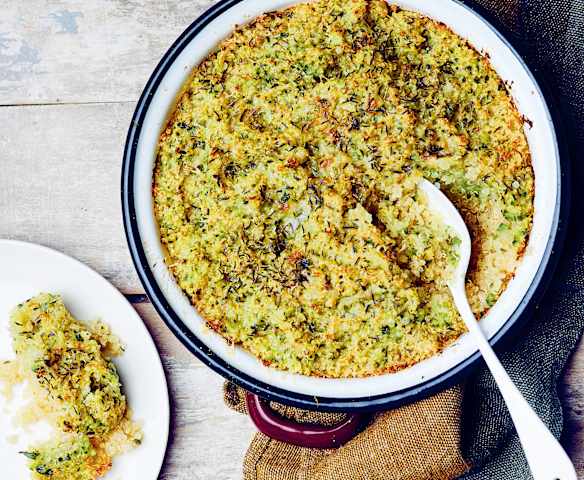 Gratin de courgettes au quinoa