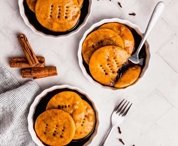 Sopaipillas pasadas con chancaca