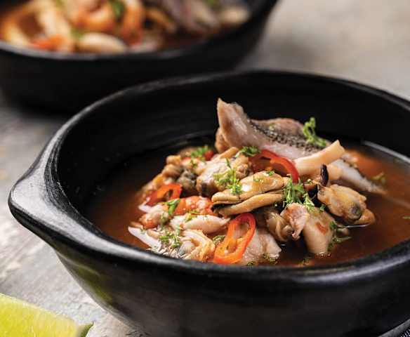 Caldillo de mariscos