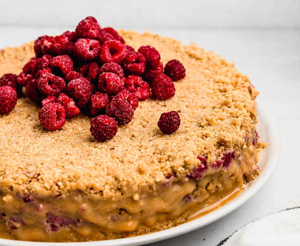 Torta de caluga y nuez