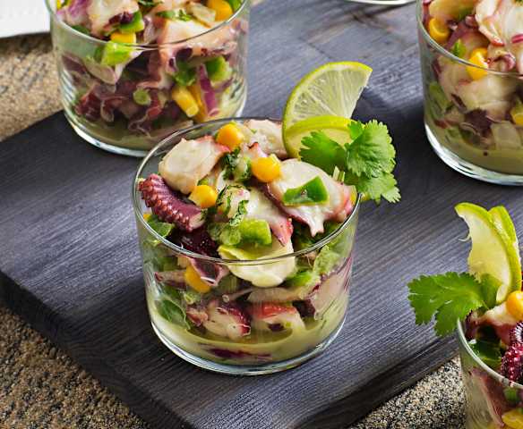 Ceviche de pulpo