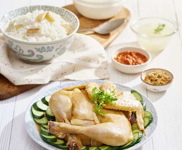 Hainanese Chicken Rice Hainanese Chicken Rice