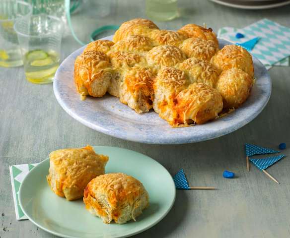 Bocaditos de pizza y pepperoni