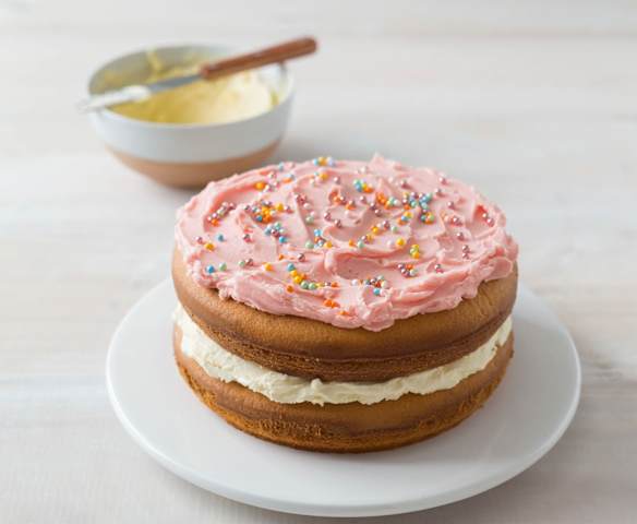 Basic vanilla cake (improved)