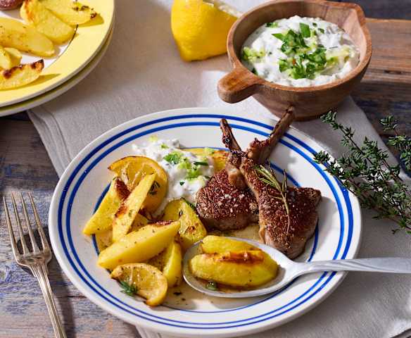 Griechische Zitronen-Kartoffeln