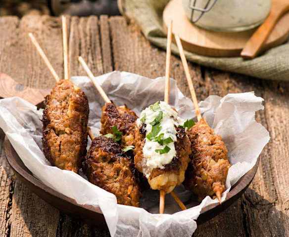 Cevapcici à la sauce tzatziki