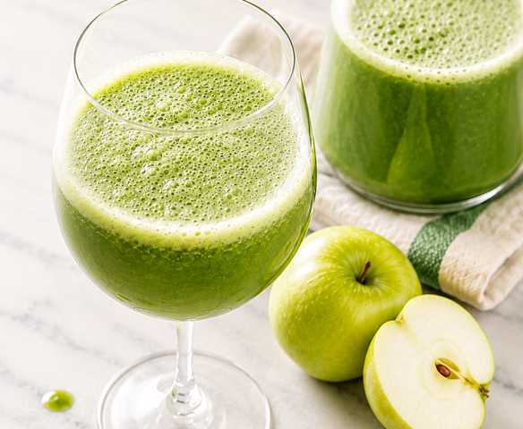 Suco verde proteico
