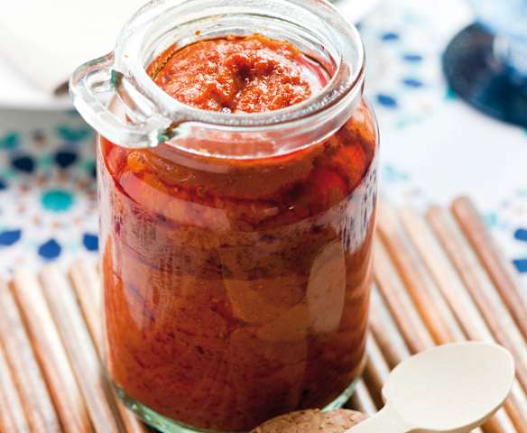 Pastă de vinete și ardei (Ajvar) Pastă de vinete și ardei (Ajvar)