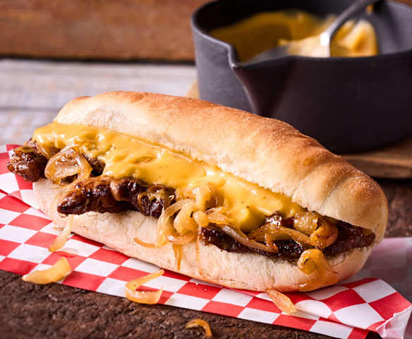 Philly-Cheese-Sandwich