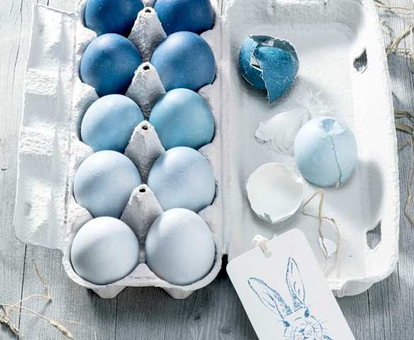 Ostereier färben