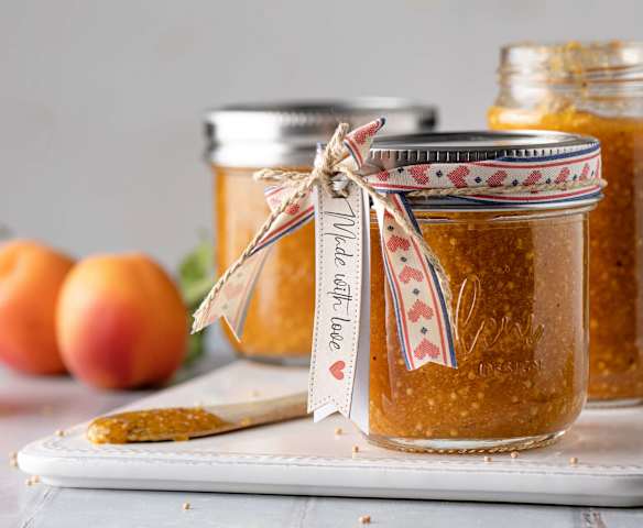 Mostaza dulce de albaricoque