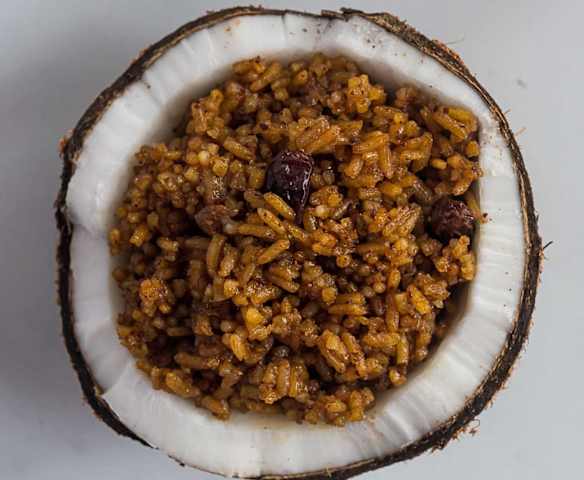 Arroz con coco