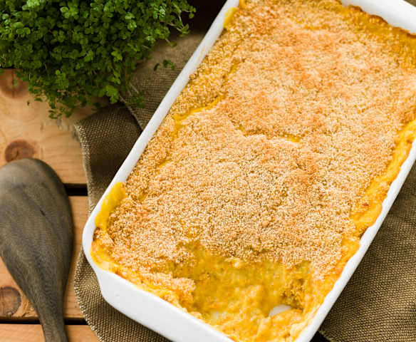 Kabeljau-Gratin Kabeljau-Gratin