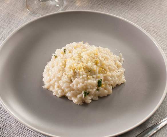 Risotto al limón