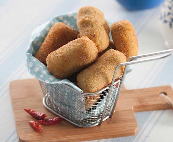Croquettes de cailles braisées Croquettes de cailles braisées