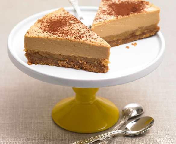 Γλυκό ψυγείου με μήλα και κρέμα μπισκότου speculoos