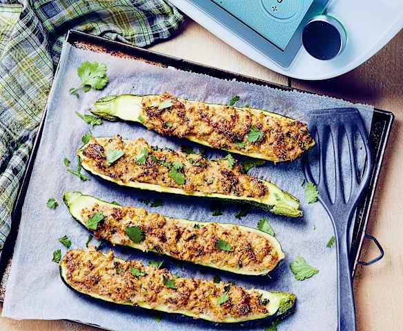Courgettes farcies aux sardines
