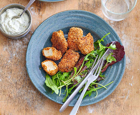 Nuggets de poulet panés au son d’avoine façon milanaise