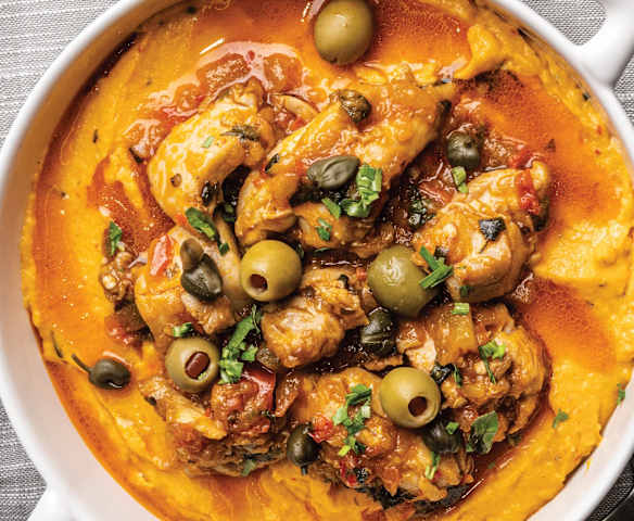 Tamal de olla con pollo