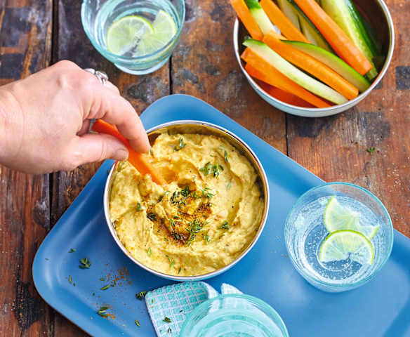 Tartinade de haricots blancs à la marocaine