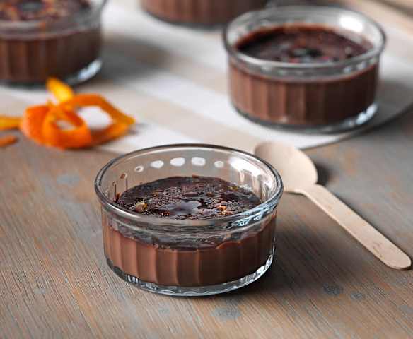 Crema catalana de chocolate