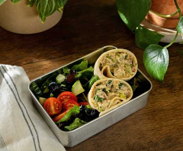Chopped Chicken Caesar Wrap
