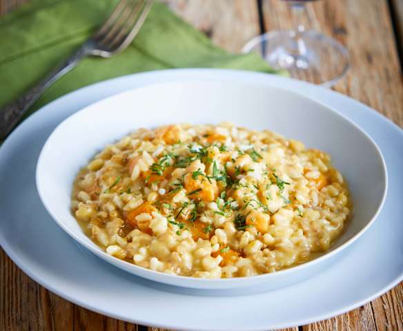 Buckwheat and Butternut Squash Risotto