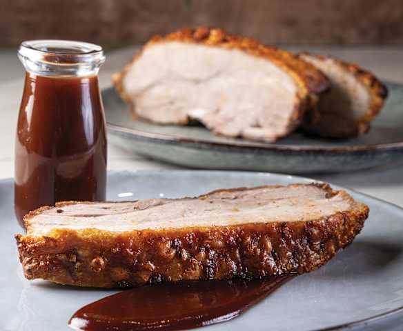 Costillas en salsa BBQ