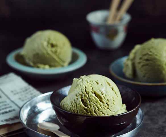 Zmrzlina ze zeleného čaje (Matcha)