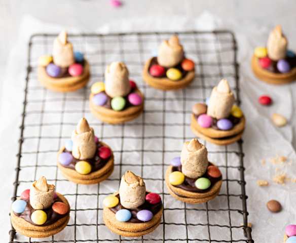 Biscuits à la pâte à tartiner au chocolat