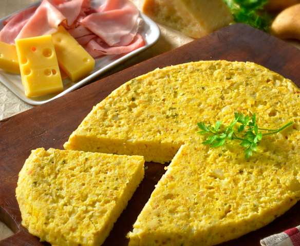 Frittata de pomme de terre vapeur Frittata de pomme de terre vapeur