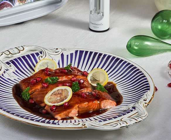 Świąteczny łosoś