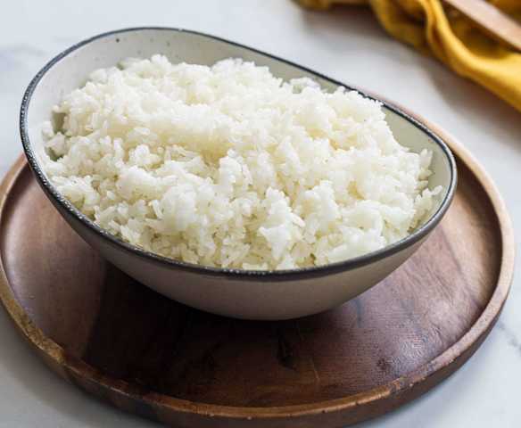 Arroz blanco colombiano