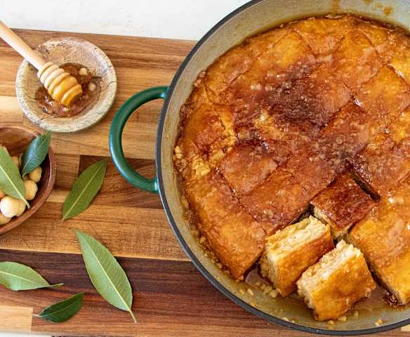 Lemon Myrtle Baklava (Mark Olive) Lemon Myrtle Baklava (Mark Olive)